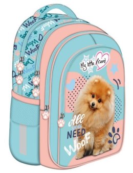 ND17_SZ-99235 Plecak szkolny BPL-58 My Little Friend Fluffy Dog