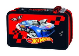 ND17_SZ-99288 Piórnik potrójny z wyposażeniem Hot Wheels