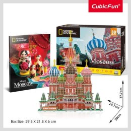 ND17_ZB-137908 Puzzle 3D National Geographic Moskwa Sobór Św. Bazyla DS0999H