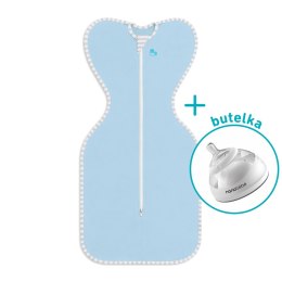 ND19_LTD-L1002001LBLNB_N Otulacz Swaddle UP - rozmiar XS - niebieski - ETAP 1 Lite