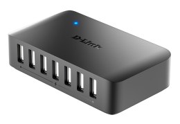 D-Link DUB-H7 USB 2.0 Type-C 480 Mbit/s Czarny