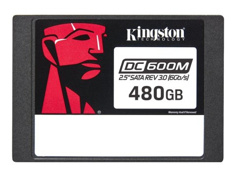 Kingston Kingston DC600M | 480 GB | SSD form factor 2.5" | Solid-state drive interface SATA Rev. 3.0 | Read speed 560 MB/s | Write speed