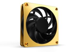 Alphacool Apex Stealth Metal Power Fan 120 mm, 3,000 obr./min - złoty