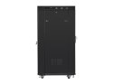 LANBERG SZAFA STOJĄCA RACK 19" 22U 800X800 DRZWI PERFOROWANE LCD CZARNA FF01-8822-23BL (FLAT PACK)