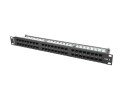 Patch panel Lanberg PPU6-1048-B (1U; kat. 6; 48xRJ-45)