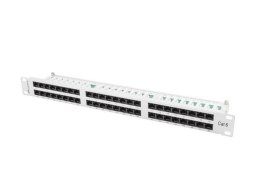 Patch panel Lanberg PPU6-1048-S (1U; kat. 6; 48xRJ-45)