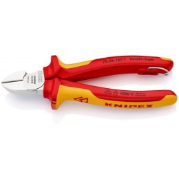 KNIPEX SZCZYPCE TNĄCE BOCZNE IZOLOWANE 160MM