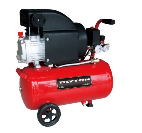 Kompresor olejowy 24l, 1500w/2km, 8bar, 206l/min