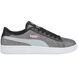 ND05_B20993-35,5 367377 26 Buty dla dzieci Puma Smash v2 Glitz Glam srebrne 367377 26 r.35,5