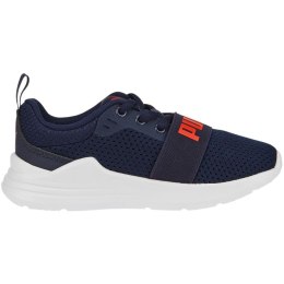 ND05_B21099-35 374216 21 Buty dla dzieci Puma Wired Run PS granatowe 374216 21 r.35