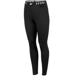 ND05_S11179-XL H4Z22 SPDF351 20S Legginsy funkcyjne damskie 4F głęboka czerń H4Z22 SPDF351 20S r.XL