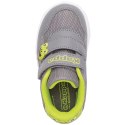 ND05_B22411-21 280023M 1633 Buty dla dzieci Kappa PIO M Sneakers szaro-limonkowe 280023M 1633 r.21