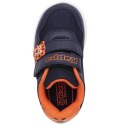 ND05_B22440-21 280023M 6744 Buty dla dzieci Kappa PIO M Sneakers granatowo-pomarańczowe 280023M 6744 r.21