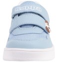 ND05_B22443-21 280023M 6510 Buty dla dzieci Kappa PIO M Sneakers niebiesko-białe 280023M 6510 r.21