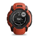 Zegarek sportowy Garmin Instinct 2X SOLAR Czerwony