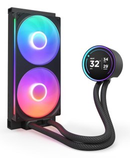 NZXT Kraken Elite 280 RGB Procesor Chłodnica cieczy all-in-one 14 cm Czarny 1 szt.