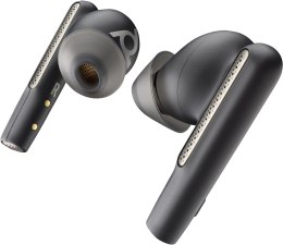 Poly Voyager Free 60/60+ Microsoft Teams Certified Black Earbuds (2 Pieces)