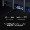 Mercusys MR47BE router bezprzewodowy 2.5 Gigabit Ethernet Trójpasmowy (2,4 GHz / 5 GHz / 6 GHz) Czarny