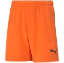 ND05_S10055-140cm 704943 08 Spodenki dla dzieci Puma teamRISE Short Jr pomarańczowe 704943 08 r.140cm