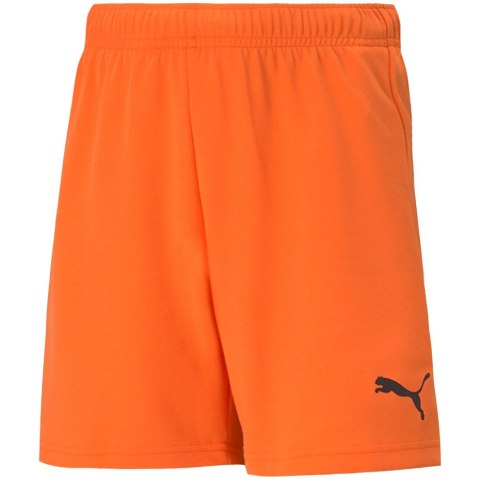 ND05_S10055-140cm 704943 08 Spodenki dla dzieci Puma teamRISE Short Jr pomarańczowe 704943 08 r.140cm