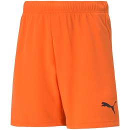 ND05_S10055-152cm 704943 08 Spodenki dla dzieci Puma teamRISE Short Jr pomarańczowe 704943 08 r.152cm