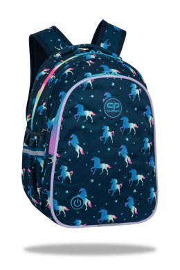 COOLPACK - JIMMY LED - PLECAK MŁODZIEŻOWY - BLUE UNICORN