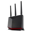 ASUS RT-BE86U router bezprzewodowy 10 Gigabit Ethernet Dual-band (2.4 GHz/5 GHz) Czarny