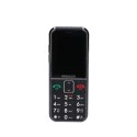 MaxCom MM730 telefon komórkowy 5,59 cm (2.2") Czarny Telefon dla seniora