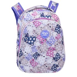 COOLPACK - TURTLE - PLECAK MŁODZIEŻOWY - WHITE BUNNY