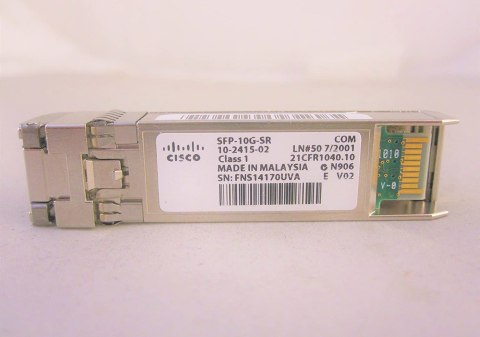 SFP-10GSR-85 | Moduł SFP+ | 850nm, 300m, Duplex LC, MMF