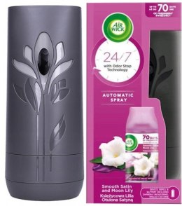 Air Wick Freshmatic Księżycowa Lilia Otulona Satyną/Satin Moon Lily 250 ml Komplet