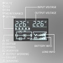 QOLTEC ZASILACZ AWARYJNY DO RACK 3KVA | 3000W | POWER FACTOR 1.0 | LCD | EPO | USB | ON-LINE