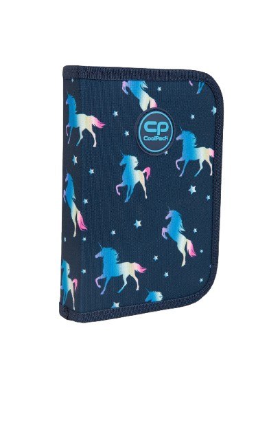 COOLPACK - CLIPPER - PIÓRNIK JEDNOKLAPKOWY BEZ WYPOSAŻENIA - BLUE UNICORN