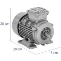 Silnik elektryczny asynchroniczny trójfazowy 2870 obr./min 230/400 V 1.1 kW