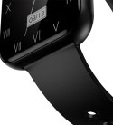 Smartwatch z funkcją odbierania połączeń ekran 1.91'' IP67 - czarny