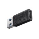 Adapter przejściówka USB-C do USB-A 3.0 (męski) 5Gb/s - czarny