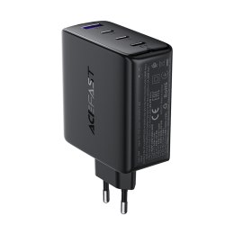 Ładowarka sieciowa A94 GaN2 USB-A 3x USB-C PD 100W - czarna