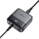 Ładowarka sieciowa stacja zasilania biurkowa Z6 GaN 2x USB-A 2x USB-C PD 65W - czarna