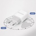 Mała ładowarka sieciowa A14EU PD 20W USB-C - biała