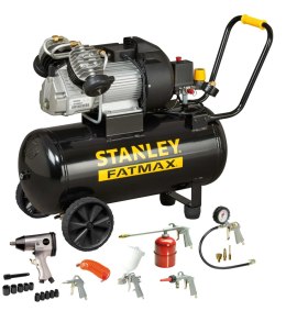 STANLEY KOMPRESOR OLEJOWY FATMAX 50L 3KM 10BAR + KIT