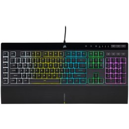 Corsair K55 RGB PRO klawiatura Gaming USB QWERTZ Niemiecki Czarny