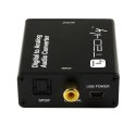 Przetwornik DAC Digital SPDIF/Coaxial do Analog RCA/3.5mm