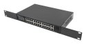 SWITCH LANBERG RSFE-24P-2C-250 24X 100MB POE+/2X COMBO RACK 19" GIGABIT ETHERNET 250W