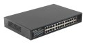 SWITCH LANBERG RSFE-24P-2C-250 24X 100MB POE+/2X COMBO RACK 19" GIGABIT ETHERNET 250W