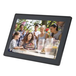 Ramka cyfrowa 15.6'' 16GB microSD WiFi głośnik MPEG4 Frameo PFF-1515B - czarna