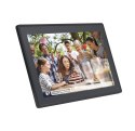 Ramka cyfrowa 15.6'' 16GB microSD WiFi głośnik MPEG4 Frameo PFF-1515B - czarna