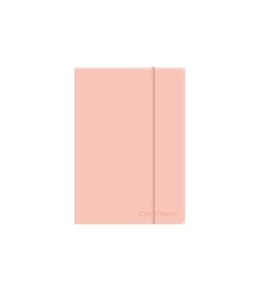 COOLPACK - BRULION A5 Z GUMKĄ - PASTEL / POWDER PEACH