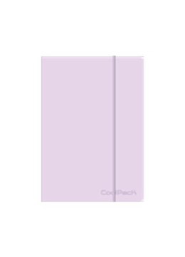 COOLPACK - BRULION A5 Z GUMKĄ - PASTEL / POWDER PURPLE