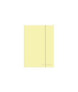 COOLPACK - BRULION A5 Z GUMKĄ - PASTEL / POWDER YELLOW