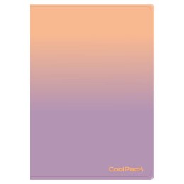 COOLPACK - GRADIENT - TECZKA CLEAR BOOK 20 KOSZULEK - BERRY